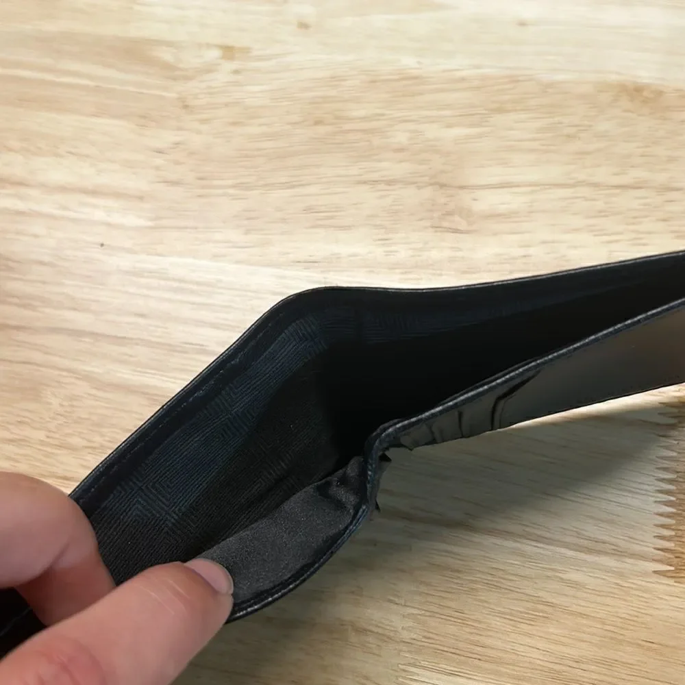 Black Genuine Leather Wallet